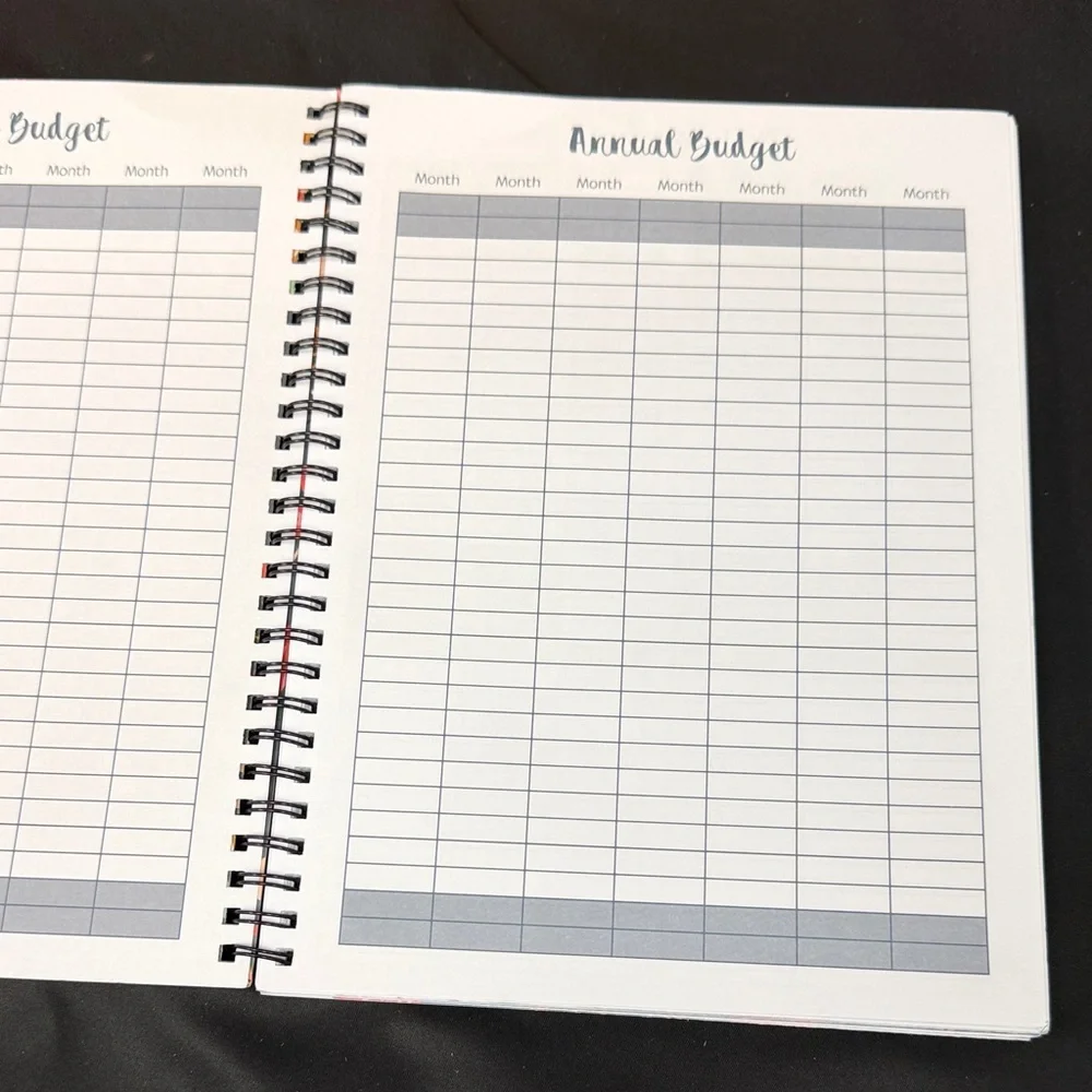 Budget Planner - Colorful Floral Design